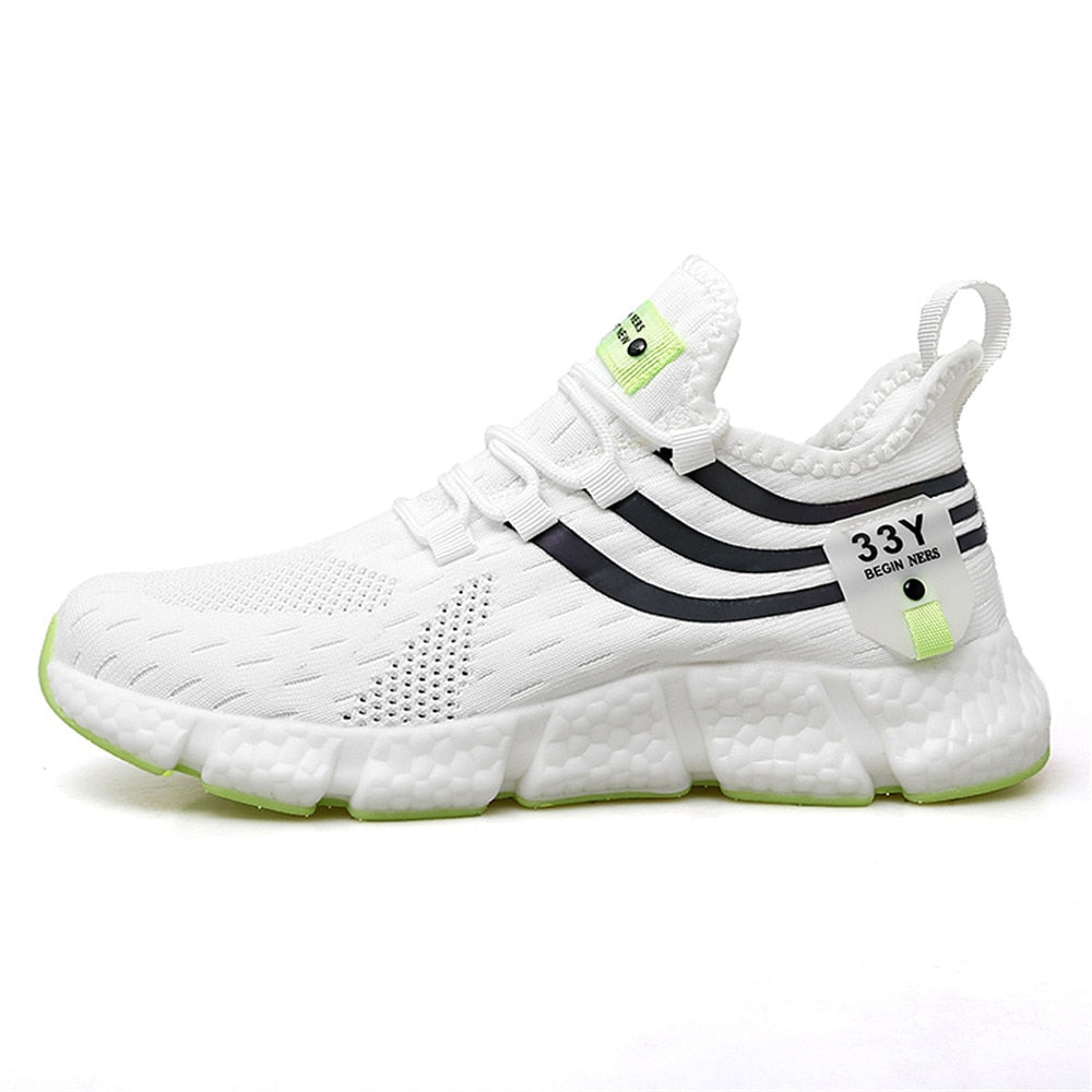 White Gym Shoes YE33