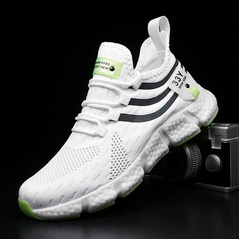 White Gym Shoes YE33